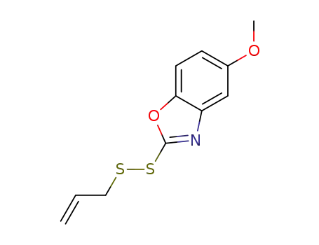 2-(allyldisulfanyl)-5-methoxybenzoxazole