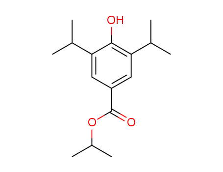 4-hydroxy-3,5-diisopropylbenzoic acid isopropyl ester