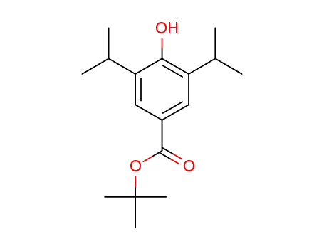 4-hydroxy-3,5-diisopropylbenzoic acid t-butyl ester