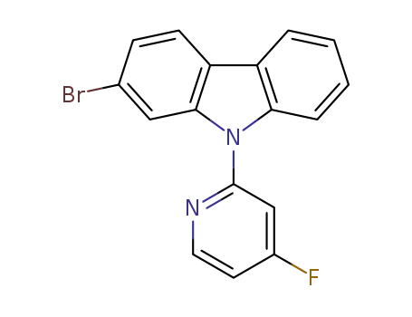 2-bromo-9-(4-fluoropyridin-2-yl)-9H-carbazole