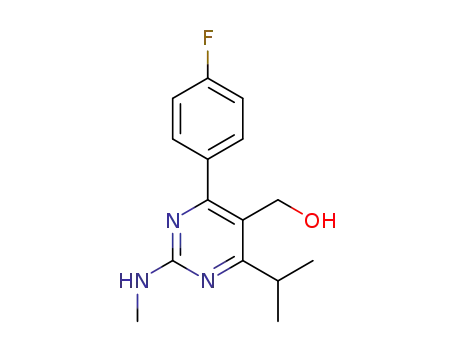 [4-(4-fluorophenyl)-2-methylamino-6-(1-methylethyl)-pyrimidin-5-yl]methanol