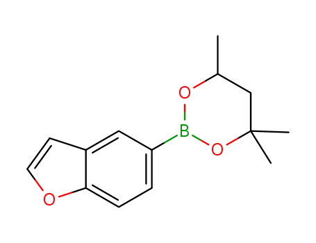 2-(benzofuran-5-yl)-4,4,6-trimethyl-1,3,2-dioxaborinane