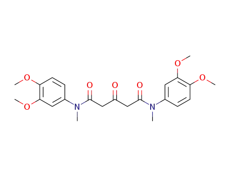 N1,N5-bis(3,4-dimethoxyphenyl)-N1,N5-dimethyl-3-oxopentanediamide
