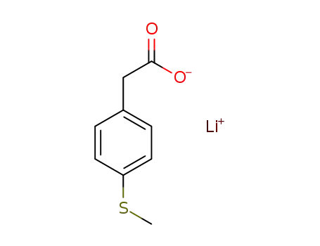 lithium 4-(methylthio)phenylacetate