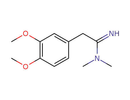 2-(3,4-dimethoxyphenyl)-N,N-dimethylacetamidine