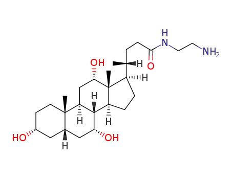 N-(2-아미노에틸)-3,7,12-트리히드록시콜란-24-아미드