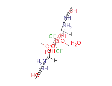 [nickel(II)(L-5-hydroxytryptophan)2(methanol)2(chloride)2] monohydrate