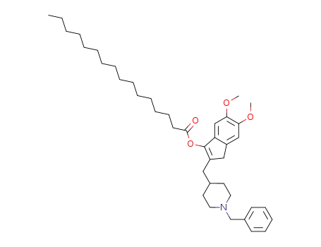 2-((1-benzylpiperidin-4-yl)methyl)-5,6-dimethoxy-1H-inden-3-ylpalmitate