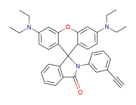 3',6'-bis(diethylamino)-2-(3-ethynylphenyl)spiro[isoindoline-1,9'-xanthen]-3-one