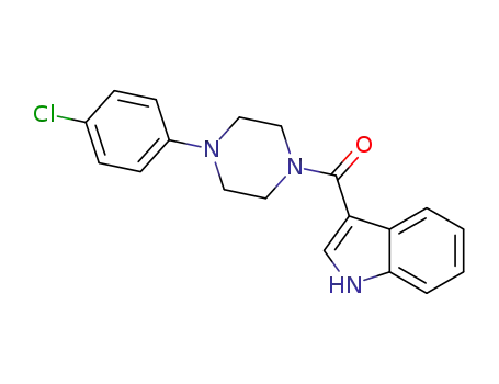 3-[4-(4-chlorophenyl)piperazine-1-carbonyl]-1H-indole