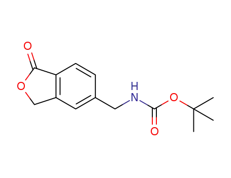 tert-butyl ((1-oxo-1,3-dihydroisobenzofuran-5-yl)methyl)carbamate