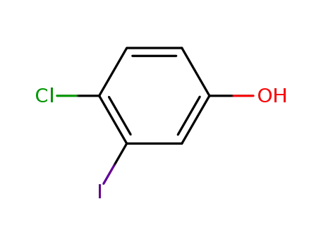 Molecular Structure of 202982-72-7 (4-CHLORO-3-IODOPHENOL)