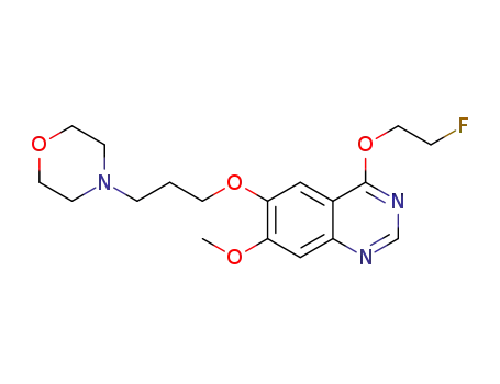 4-(3-((4-(2-fluoroethoxy)-7-methoxyquinazolin-6-yl)oxy)propyl)-morpholine