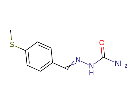 1-(4-(methylthio)benzylidene)semicarbazide