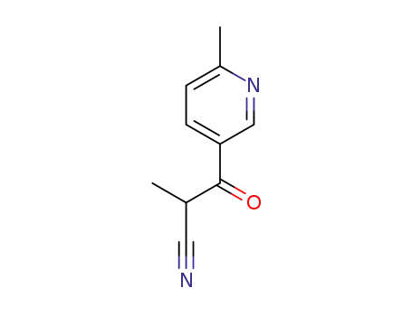 2-methyl-3-(6-methylpyridin-3-yl)-3-oxopropanenitrile