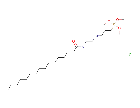[2-(N-hexadecanoylamino)ethyl]-[3-(trimethoxysilyl)propyl]ammonium chloride