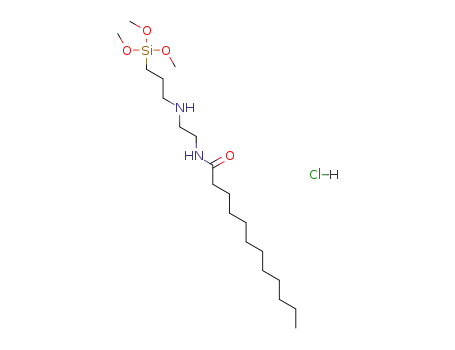 [2-(N-dodecanoylamino)ethyl]-[3-(trimethoxysilyl)propyl]ammonium chloride
