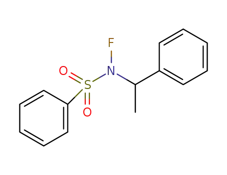 N-fluoro-N-(1-phenylethyl)benzenesulfonamide
