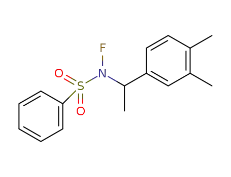 N-(1-(3,4-dimethylphenyl)ethyl)-N-fluorobenzenesulfonamide
