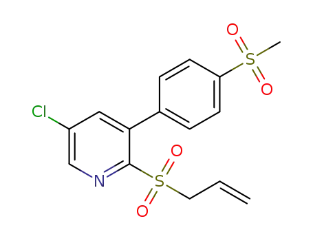 2-(allylsulfonyl)-5-chloro-3-[4-(methylsulfonyl)phenyl]pyridine