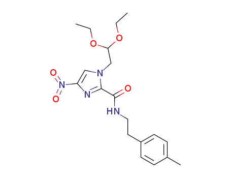 1-(2,2-diethoxyethyl)-N-(4-methylphenethyl)-4-nitro-1H-imidazole-2-carboxamide