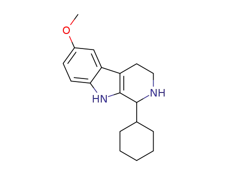 1-cyclohexyl-6-methoxy-2,3,4,9-tetrahydro-1H-pyrido[3,4-b]indole