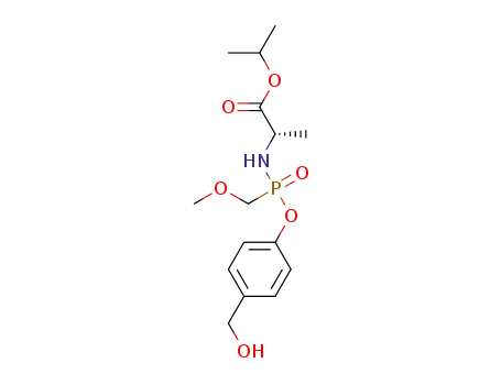 isopropyl (2S)-2-[[[4-(hydroxymethyl)phenoxy](methoxymethyl)phosphoryl]amino]propanoate