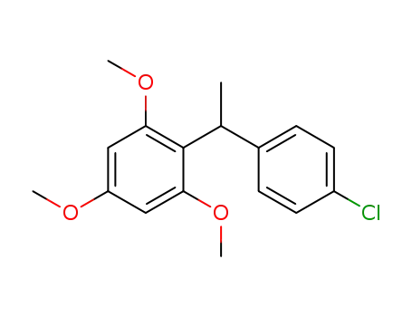 2-(1-(4-chlorophenyl)ethyl)-1,3,5-trimethoxybenzene
