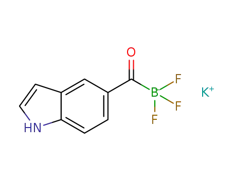 potassium trifluoro(1H-indole-5-carbonyl)borate