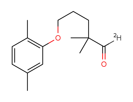 1-deutero-5-(2,5-dimethylphenoxy)-2,2-dimethylpentanal