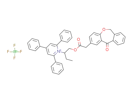 1-(1-(2-(11-oxo-6,11-dihydrodibenzo[b,e]oxepin-2-yl)acetoxy)butan-2-yl)-2,4,6-triphenylpyridin-1-ium tetrafluoroborate