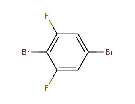 Molecular Structure of 128259-71-2 (2,5-DIBROMO-1,3-DIFLUOROBENZENE)