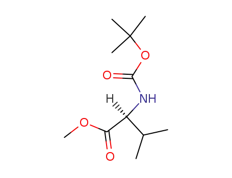 L-Valine,N-[(1,1-dimethylethoxy)carbonyl]-, methyl ester