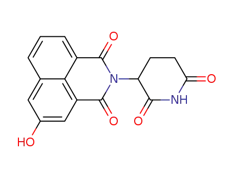 2-(2,6-dioxopiperidin-3-yl)-5-hydroxy-1H-benzo[de]isoquinoline-1,3(2H)-dione