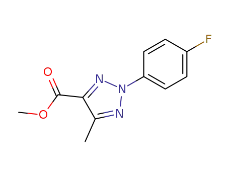 methyl 2-(4-fluorophenyl)-5-methyl-2H-1,2,3-triazole-4-carboxylate