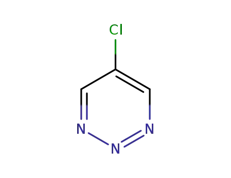 5-chloro-1,2,3-triazine