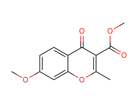 methyl 7-methoxy-2-methyl-4-oxo-4H-chromene-3-carboxylate