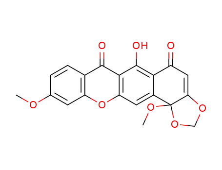 6-hydroxy-10,13b-dimethoxy-5H-[1,3]dioxolo[4',5':3,4]benzo[1,2-b]xanthene-5,7(13bH)-dione