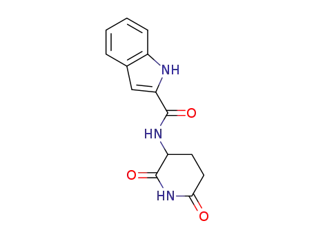 N-(2,6-dioxopiperidin-3-yl)-1H-indole-2-carboxamide