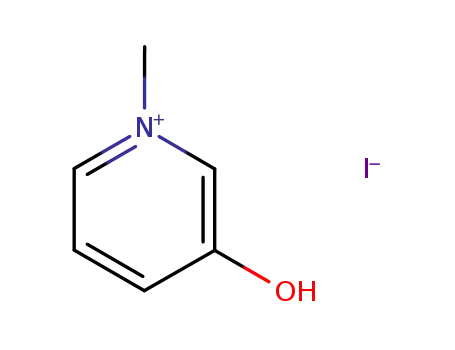 Molecular Structure of 7500-05-2 (3-Hydroxypyridinium methiodide)