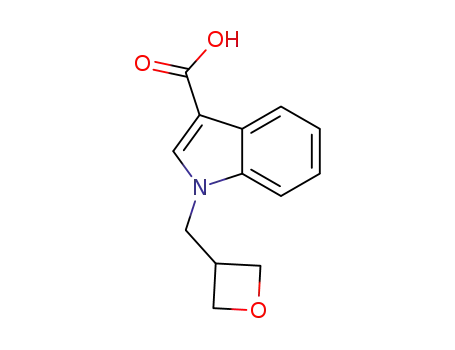 1-(oxetan-3-ylmethyl)-1H-indole-3-carboxylic acid