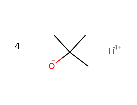 Molecular Structure of 3087-39-6 (Tetra-tert-butyl orthotitanate)
