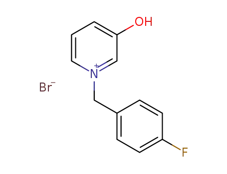 1-(4-fluorobenzyl)-3-hydroxypyridin-1-ium bromide