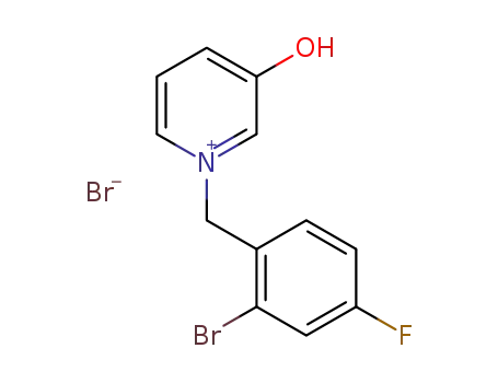 1-(2-bromo-4-fluorobenzyl)-3-hydroxypyridin-1-ium bromide