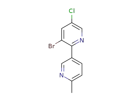 3-bromo-5-chloro-6'-methyl-2,3'-bipyridine