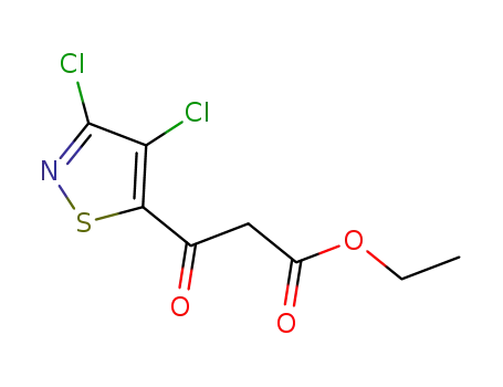 ethyl 3-(3,4-dichloroisothiazol-5-yl)-3-oxopropionate