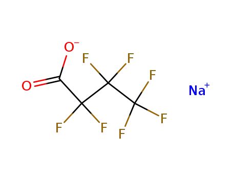 Butanoic acid,2,2,3,3,4,4,4-heptafluoro-, sodium salt (1:1)