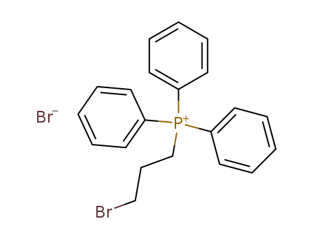 Molecular Structure of 3607-17-8 ((3-BROMOPROPYL)TRIPHENYLPHOSPHONIUM BROMIDE)