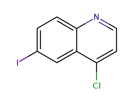 Molecular Structure of 40107-07-1 (4-CHLORO-6-IODOQUINOLINE)