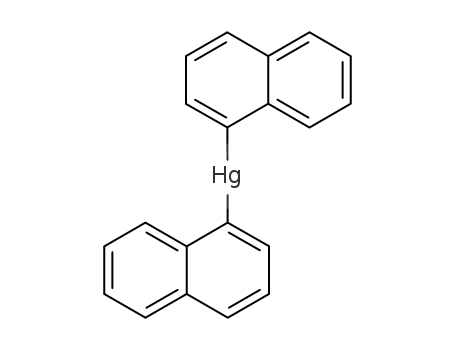 Molecular Structure of 607-51-2 (Mercury, di-1-naphthalenyl-)